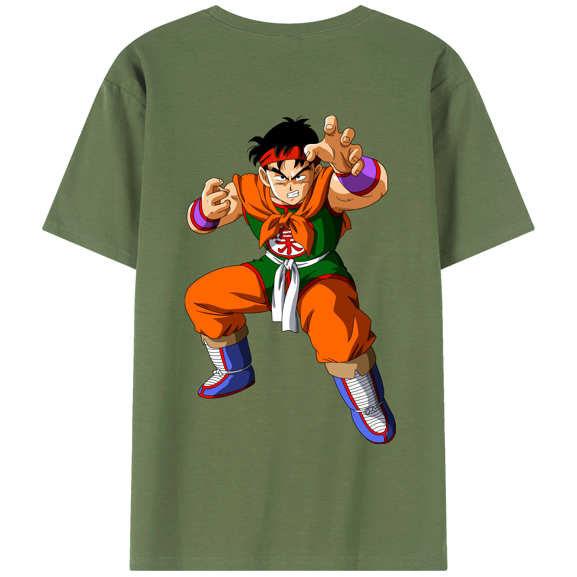 （画像用） ドラゴンボール DRAGON BALL 綿100％ メンズ半袖Tシャツ（バックプリント） 通気性